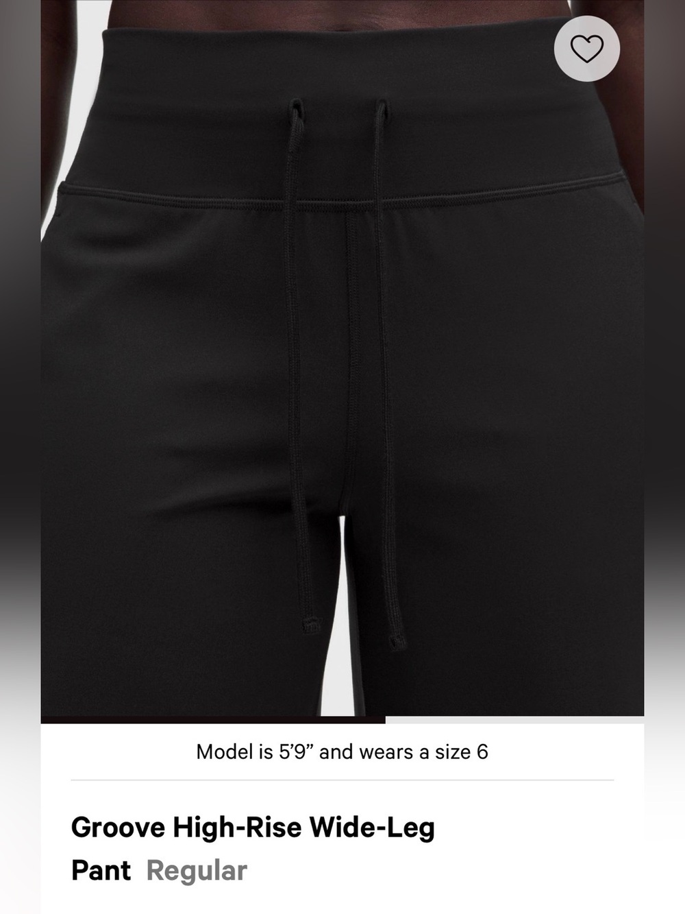 Lululemon Groove High-Rise Wide-Leg Pant - Picture 3 of 9